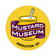 Mustard Museum Round Logo Magnet