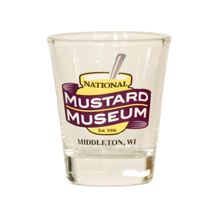 Mustard Museum Shot Glass