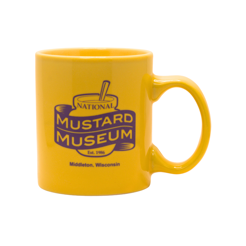 Mustard Museum Yellow Logo Mug