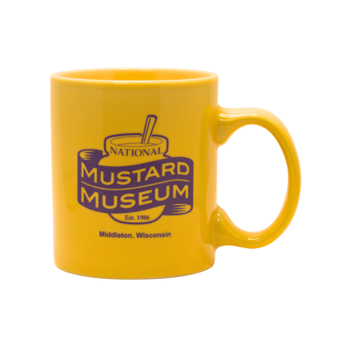 Mustard Museum Yellow Logo Mug