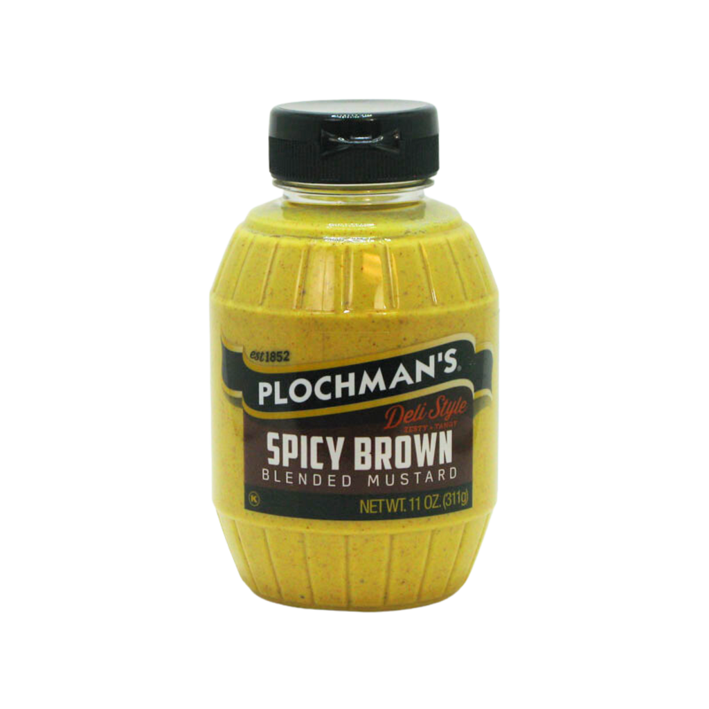 Plochman's Spicy Brown Mustard National Mustard Museum Plochman's Spicy Brown Mustard National Mustard Museum