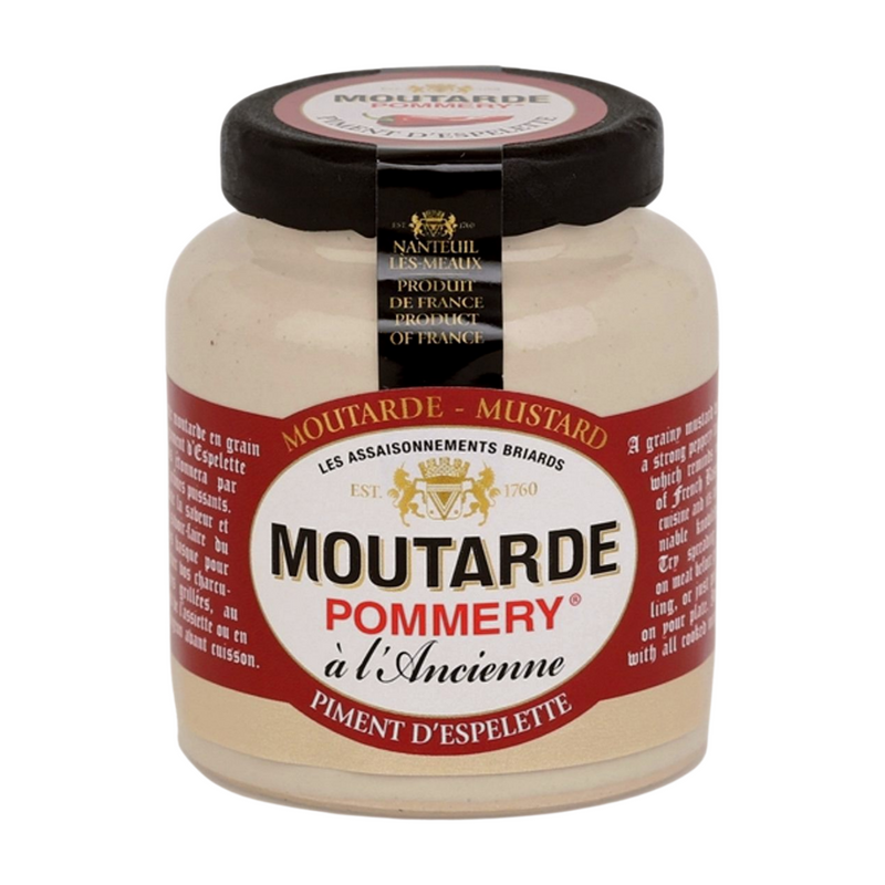 Pommery Espelette Pepper Mustard