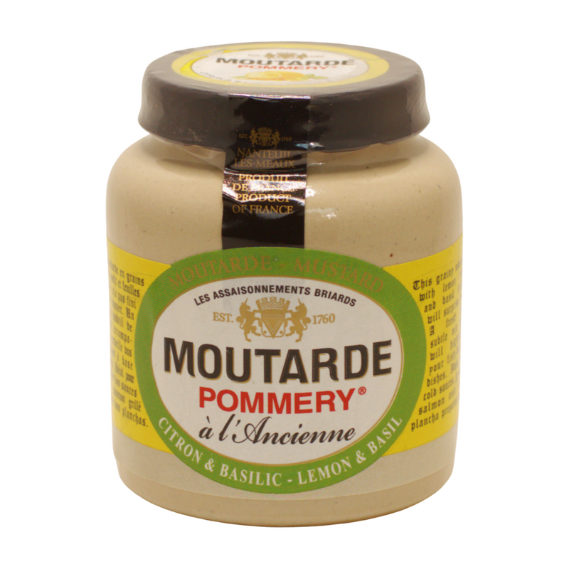 Pommery Lemon & Basil Mustard