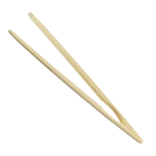 R&M Bamboo Toast Tongs