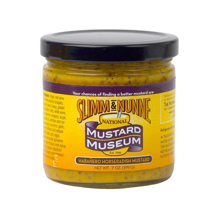 Slimm & Nunne Habanero Horseradish Mustard