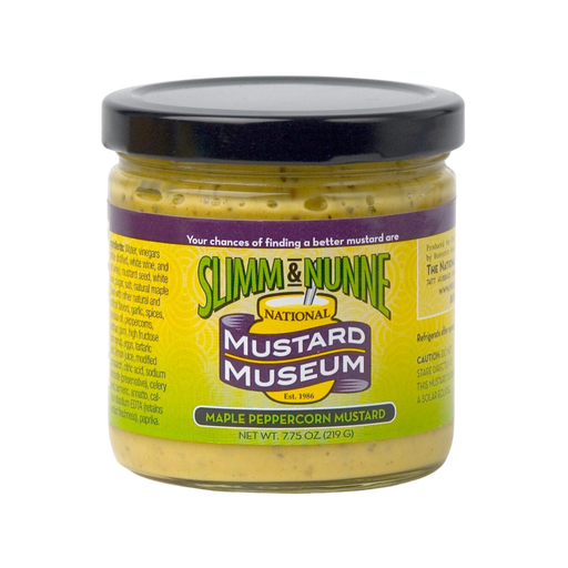 Slimm & Nunne Maple Peppercorn Mustard