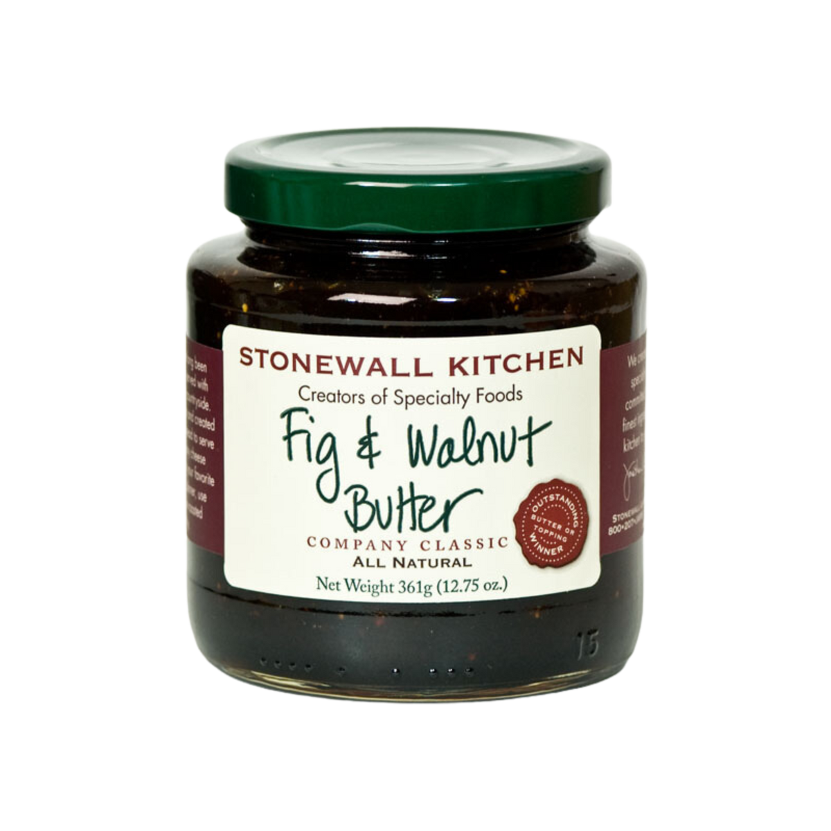 Stonewall Kitchen Fig & Walnut Butter — National Mustard Museum