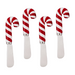 Supreme Housewares Cheese Spreaders 4-Pack Candy Canes
