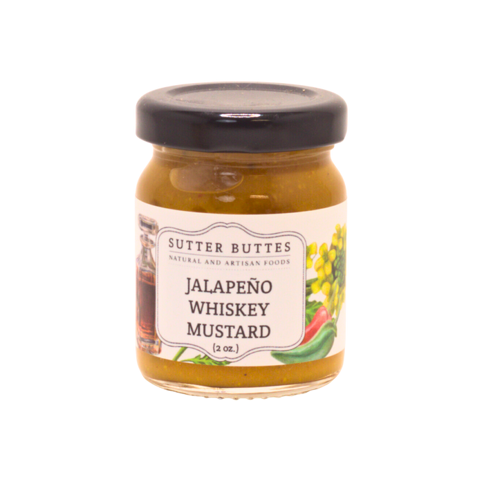 Sutter Buttes Jalapeño Whiskey Mustard 2 oz