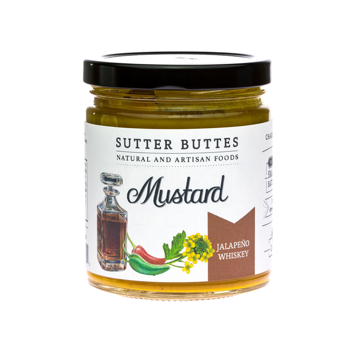 Sutter Buttes Jalapeño Whiskey Mustard 9 oz