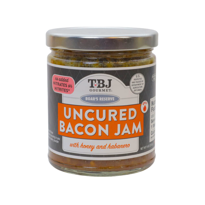 TBJ Gourmet Uncured Bacon Jam with Honey and Habanero