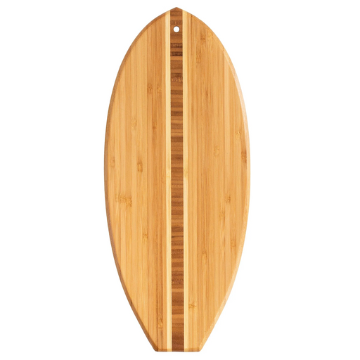 Totally Bamboo Li'l Surfer Surfboard Shaped Cutting Board