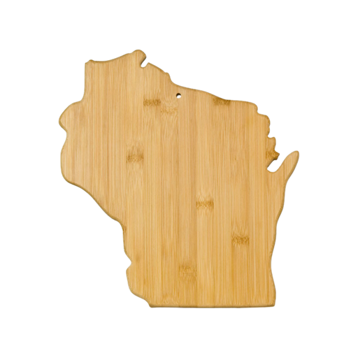 Totally Bamboo Wisconsin Shaped Cutting Board