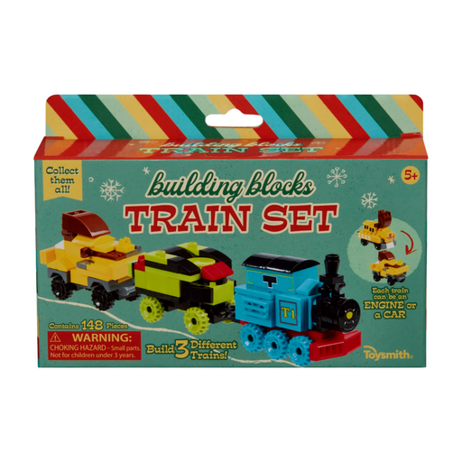 Toysmith Building Blocks Train Set
