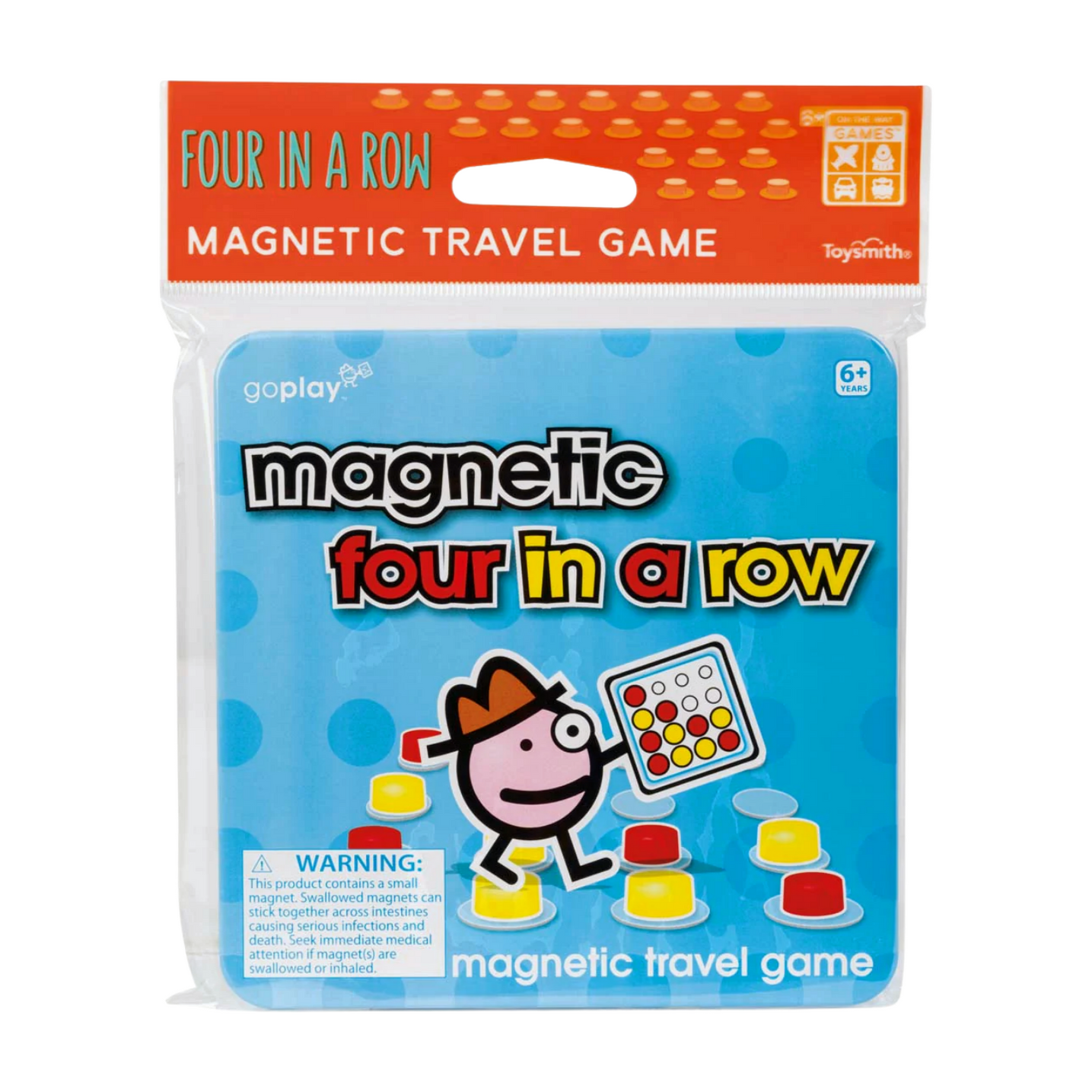 Toysmith Magnetic Four In A Row — National Mustard Museum