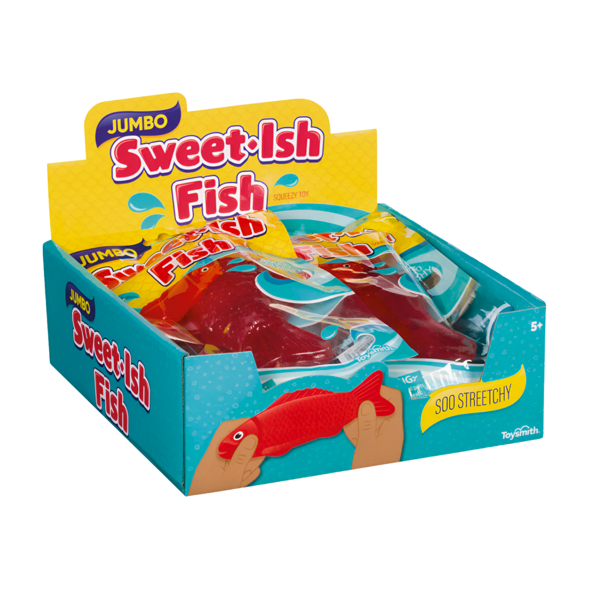 Toysmith Jumbo Sweet-Ish Fish Squeezy Toy — National Mustard Museum