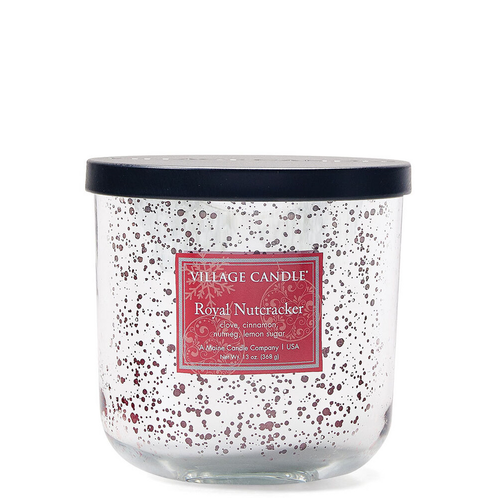 Village Candle Royal Nutcracker Mercury Glass Candle — National Mustard