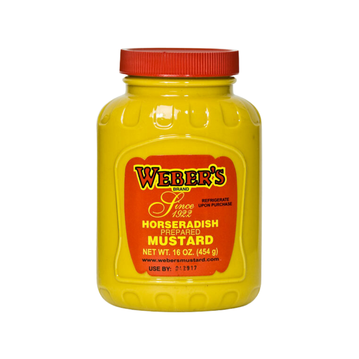 Weber's Horseradish Prepared Mustard