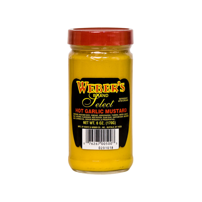 Weber's Hot Garlic Mustard