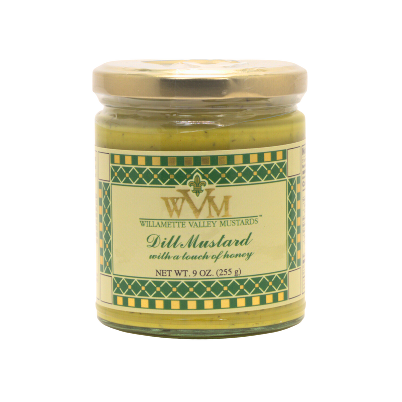 Willamette Valley Dill Mustard with Honey 9 oz